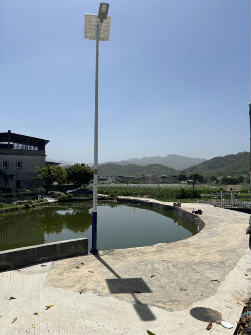 市残联推动社会组织向梅州市西阳镇四平村捐赠太阳能路灯60盏0421(2)384