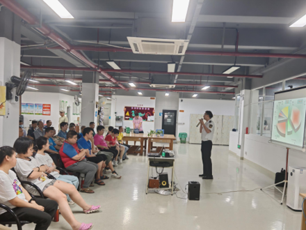 广州市残疾人就业培训服务中心开展 2025年上半年消防安全演练